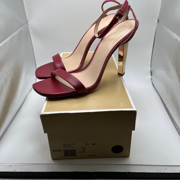 NWB MICHAEL KORS Liana Leather Sandal size 8 color
Mulberry heels - Picture 2 of 11